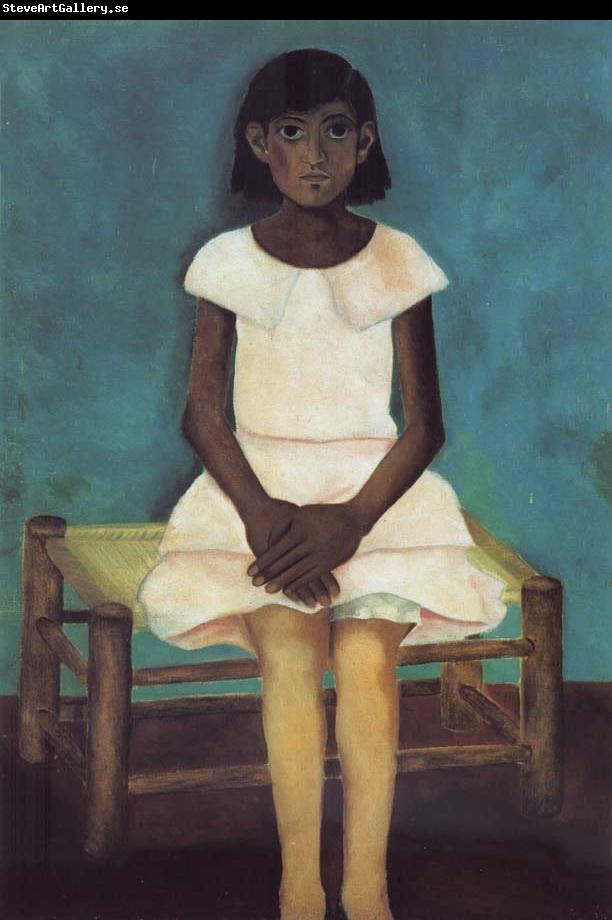 Frida Kahlo Portrait of a Girl